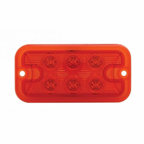 6 LED Dual Function Light - Red LED/Red Lens