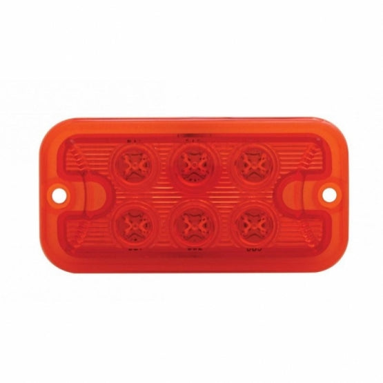 6 LED Dual Function Light - Red LED/Red Lens