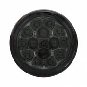 15 LED 2-3/8" Turn Signal Light For Harley Motorcycle- Amber LED/Smoke Lens