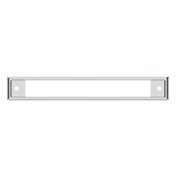 Chrome Plastic Headliner Warning Lights Bezel For Kenworth W900 (1990-2005) And T800/T600 (1993-2005)