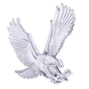 Chrome Plastic 3D Eagle Accent - Face Right