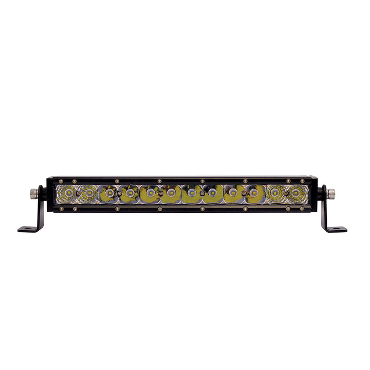 12 High Power CREE LED Single Row 12-1/2" Light Bar - Spot &amp; Flood