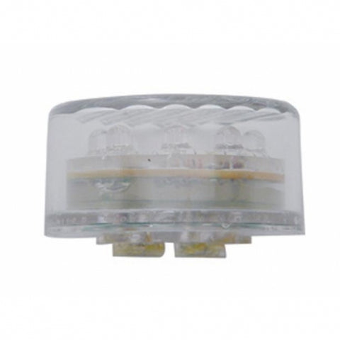 9 LED 2" Auxiliary Light - Blue LED/Clear Lens
