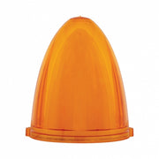 9 LED Dual Function GloLight Watermelon Grakon 1000 Style Cab Light - Amber LED/Amber Lens