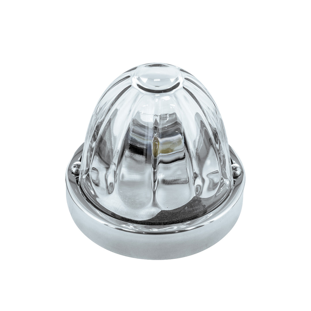 Glass Watermelon Flush Mount Kit -Clear