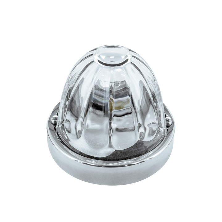 Glass Watermelon Flush Mount Kit -Clear