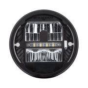 ULTRALIT - Heated 7" LED Headlight With White Position Light