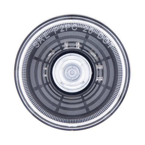 4 LED 2-1/2" Round Abyss Light (Clearance/Marker) - White LED/Clear Lens