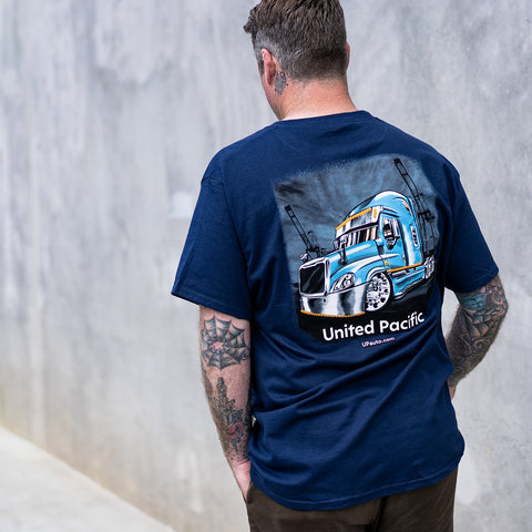 United Pacific Freightliner Truck T-Shirt - XX-Large