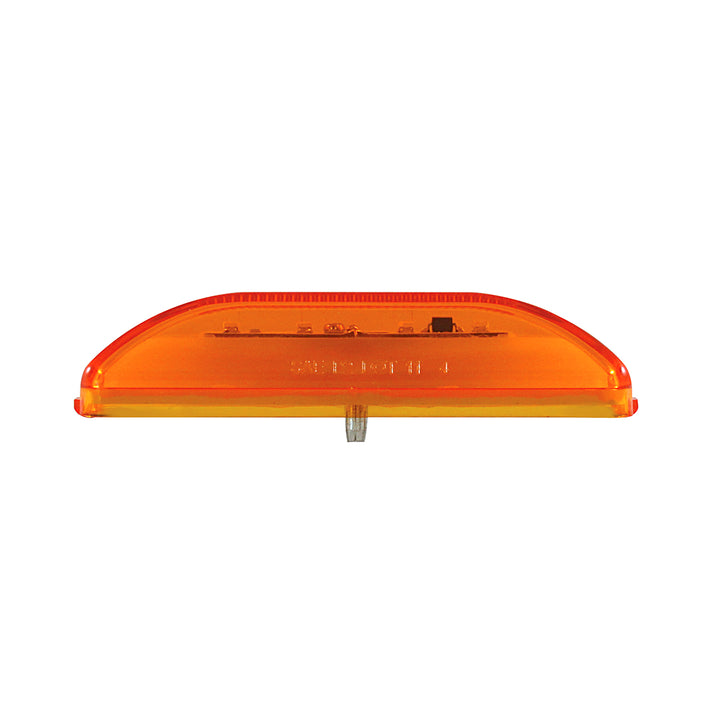 10 LED Rectangular GloLight (Clearance/Marker) - Amber LED/Amber Lens