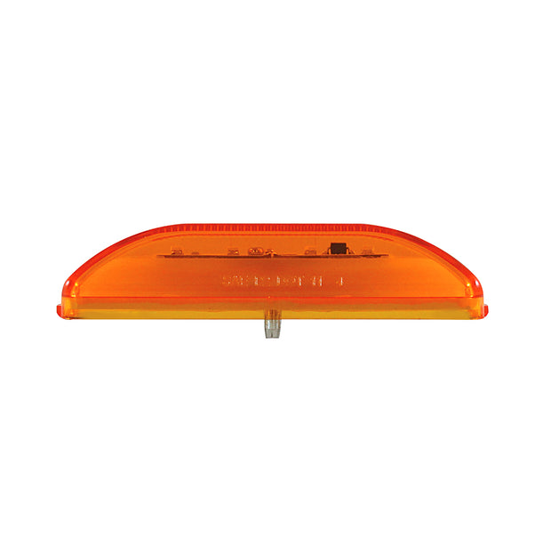 10 LED Rectangular GloLight (Clearance/Marker) - Amber LED/Amber Lens
