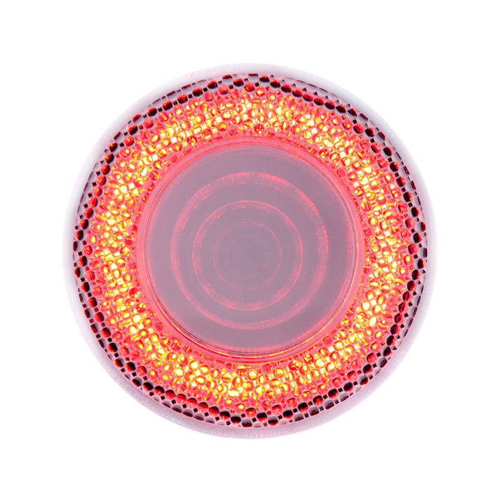 12 LED 2-1/2" Mirage Light (Clearance/Marker) - Red LED/Clear Lens