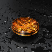 3 LED 4" Round Light(Turn Signal)-Amber LED/Amber Lens