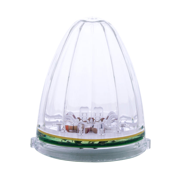 19 LED Watermelon Grakon 1000 Cab Light - Amber LED/Clear Lens