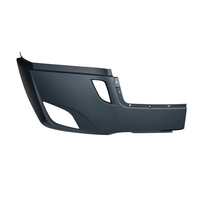 Bumper Cover With Fog Light Opening &amp; Without Deflector Holes For 2018-2024 FL Cascadia - Passenger