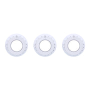 Chrome Outer A/C Control Knob Set For 2006+ Kenworth (Card of 3)