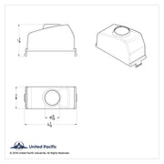 Rocker Switch Plug For 2006+ Kenworth - Clear Crystal (2-Pack)