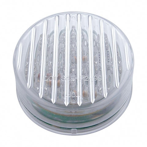13 LED 2-1/2" Round Light (Clearance/Marker) - Amber LED/Clear Lens