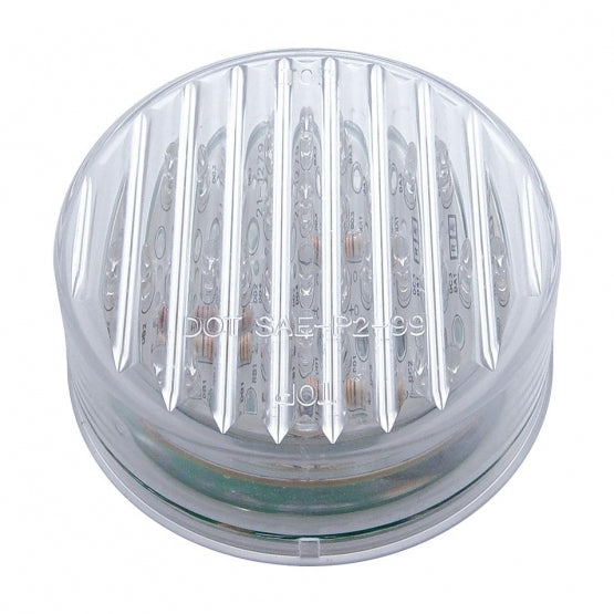 13 LED 2-1/2" Round Light (Clearance/Marker) - Amber LED/Clear Lens
