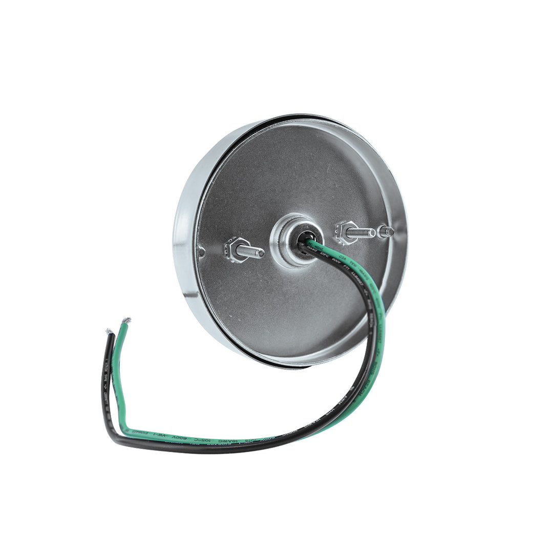 Glass Watermelon Flush Mount Kit -Clear