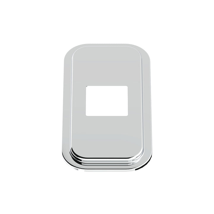 Peterbilt Stainless Steel Shift Plate Cover - 4-7/8" x 4-13/16" Opening