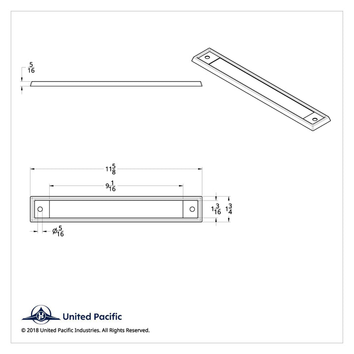 Chrome Plastic Headliner Warning Lights Bezel For Kenworth W900 (1990-2005) And T800/T600 (1993-2005)