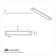 Chrome Plastic Headliner Warning Lights Bezel For Kenworth W900 (1990-2005) And T800/T600 (1993-2005)