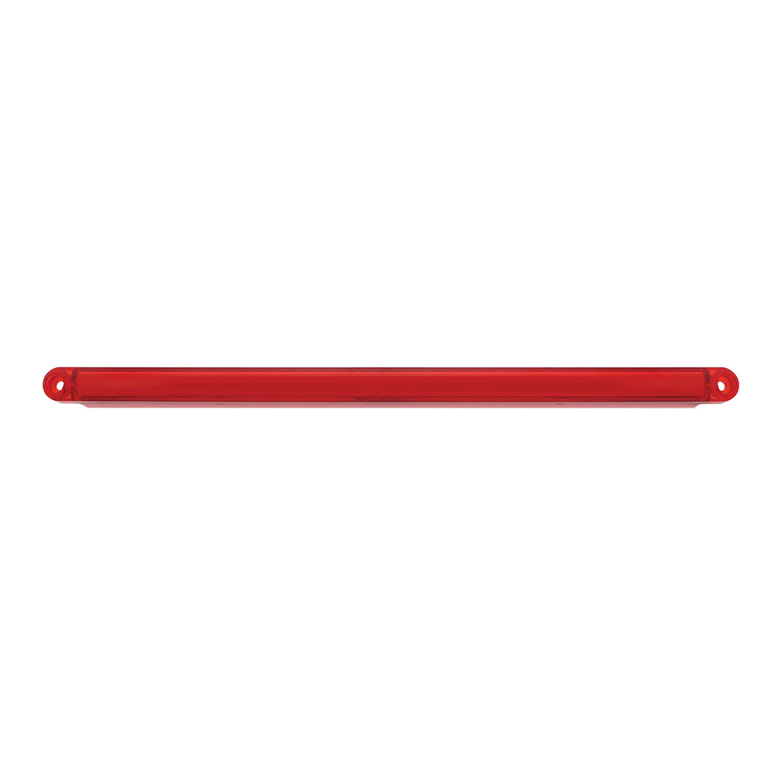 24 LED Dual Function 12" GloLight Bar (Stop, Turn &amp; Tail) - Red LED/Red Lens (Card)