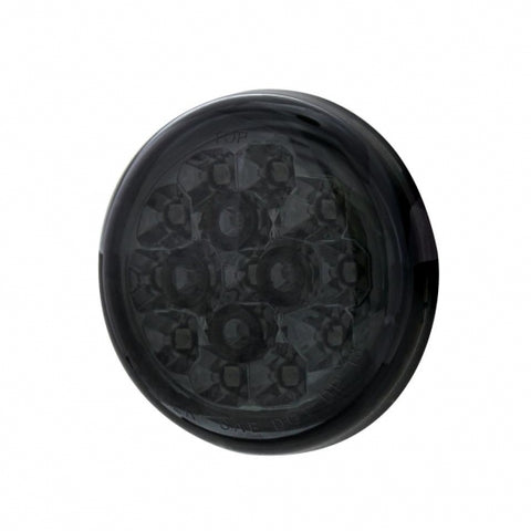 15 LED 2-3/8" Turn Signal Light For Harley Motorcycle- Amber LED/Smoke Lens