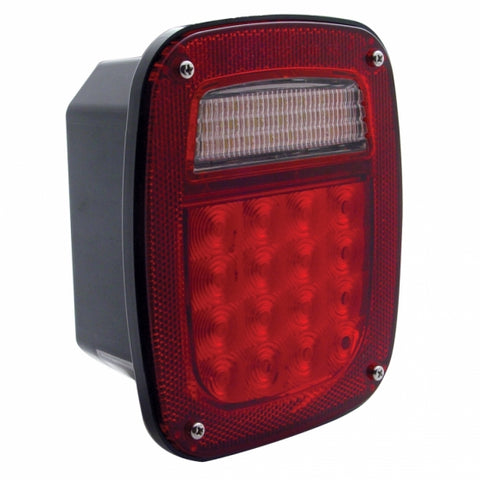 LED Universal Combination Tail Light With License Light