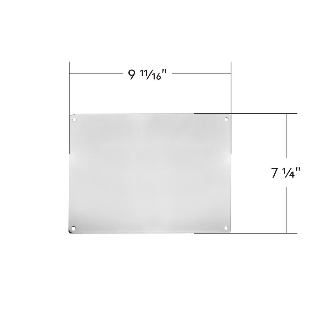 Stainless Steel Dash Blank for 2018-2023 Freightliner Cascadia