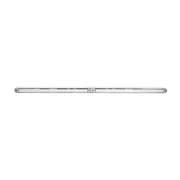 Dual 24 LED Dual Function 12" GloLight Bar With Bezel - Red LED/Clear Lens