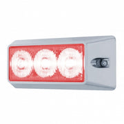 3 High Power LED Warning Light - Red LED