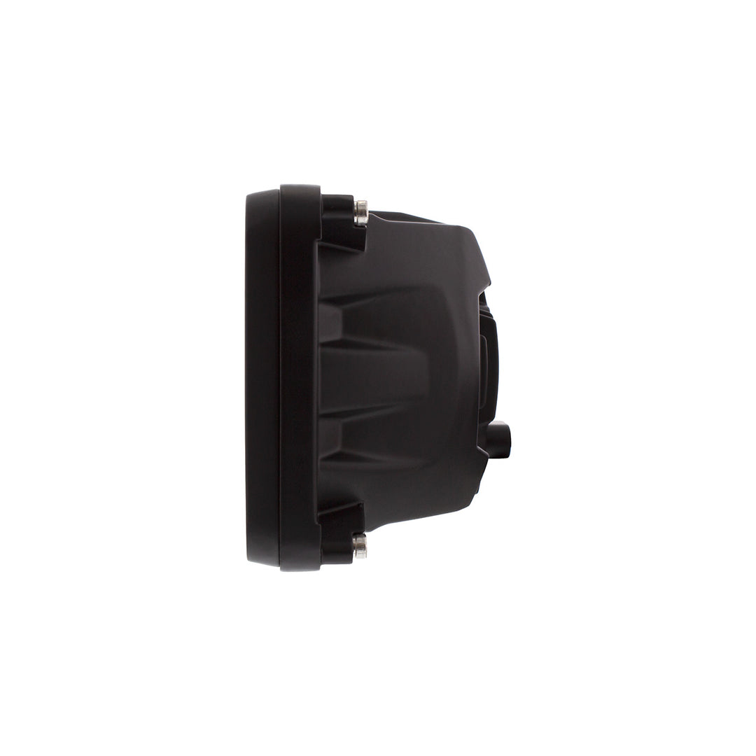 ULTRALIT - Heated 4" X 6" LED Headlight With Glass Lens &amp; Aluminum Housing - Low Beam - Chrome