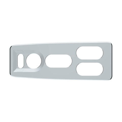 Chrome Window Switch Cover For 2008-2017 Freightliner Cascadia - Driver-5 Openings