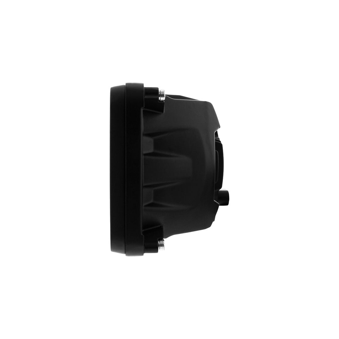 ULTRALIT - Heated 4" X 6" LED Headlight With Glass Lens &amp; Aluminum Housing - High Beam - Chrome