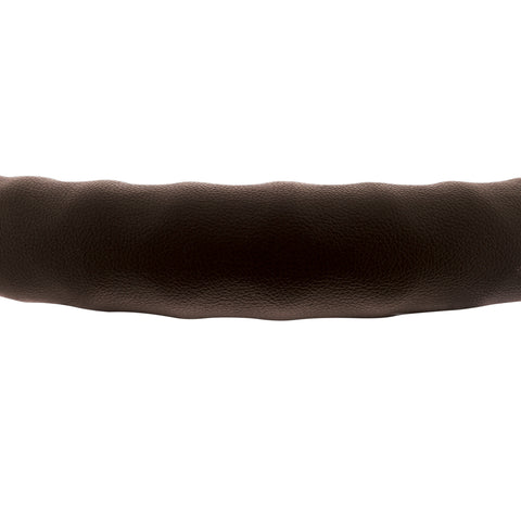 18" Premium Comfort Grip Steering Wheel Cover - Brown