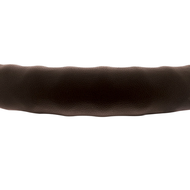 18" Premium Comfort Grip Steering Wheel Cover - Brown