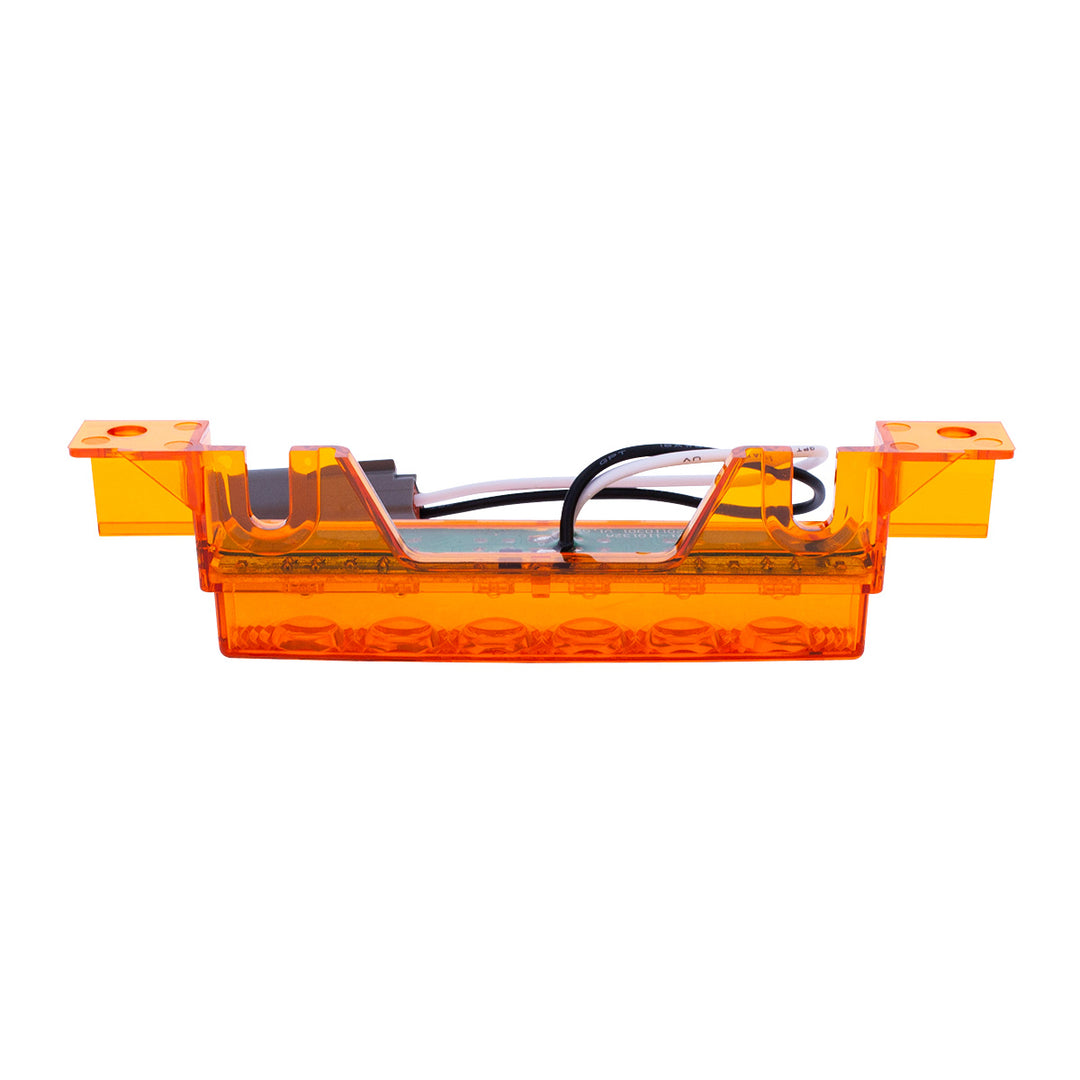 6 Amber LED Exterior Visor Light For 1996-2024 Volvo VNL - Amber Lens
