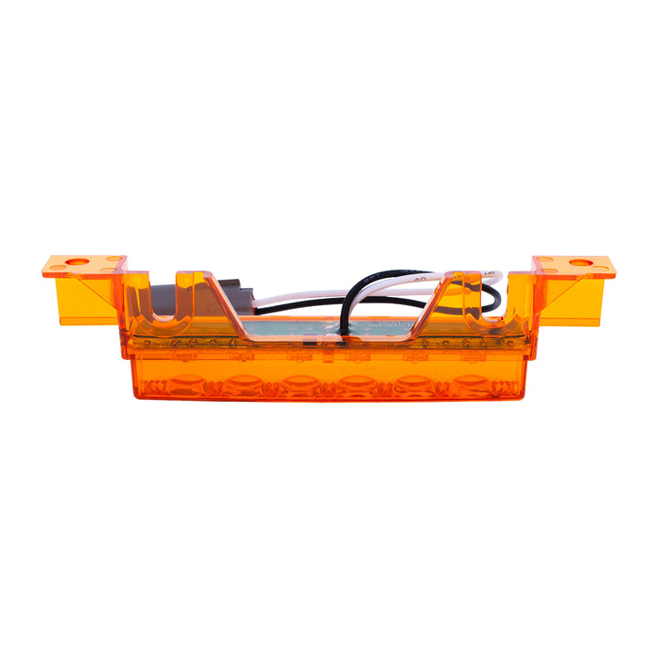 6 Amber LED Exterior Visor Light For 1996-2024 Volvo VNL - Amber Lens
