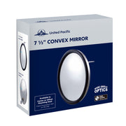 7-1/2" 430 Stainless Steel 320R Convex Mirror - Centered Mounting Stud