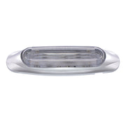 4 LED LIGHTTRACK Light (Clearance/Marker) - Amber LED/Clear Lens