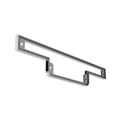 Chrome Plastic Warning Light Panel Bezel Without Visor For 1990-2000 Peterbilt 379/378/377