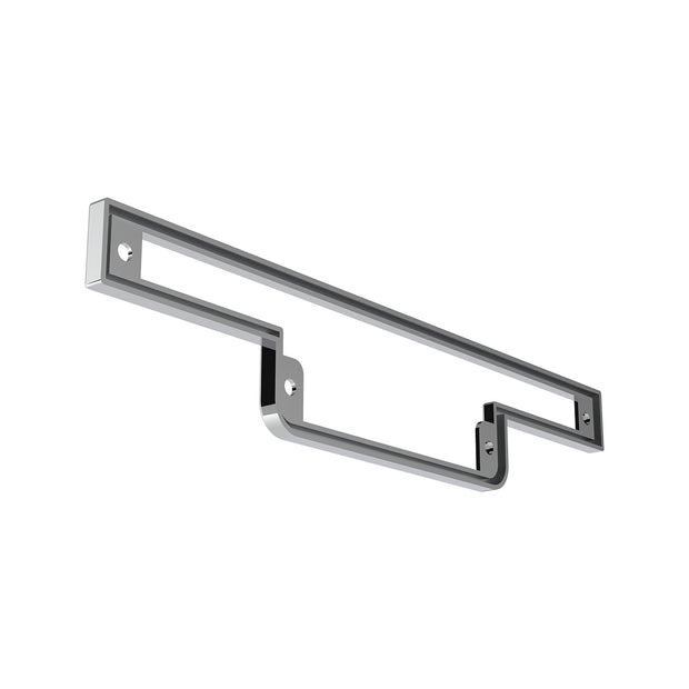 Chrome Plastic Warning Light Panel Bezel Without Visor For 1990-2000 Peterbilt 379/378/377
