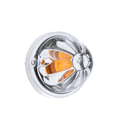 Glass Watermelon Light Kit With LED Light-Amber LED/Clear Lens