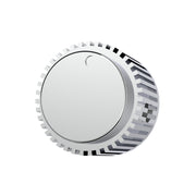 Chrome Plastic 1" Diameter Control Knob