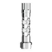 Austin Style Gun Cylinder Gearshift Knob With 13/15/18 Speed Adapter - Chrome/Vertical