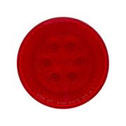 16 LED 4" Round Turbine Light (Stop, Turn & Tail) - Red LED/Red Lens
