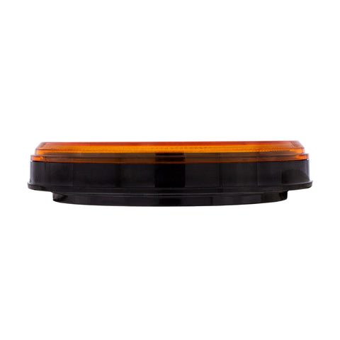 13 LED 4" Round Abyss Light (Turn Signal) - Amber LED/Amber Lens