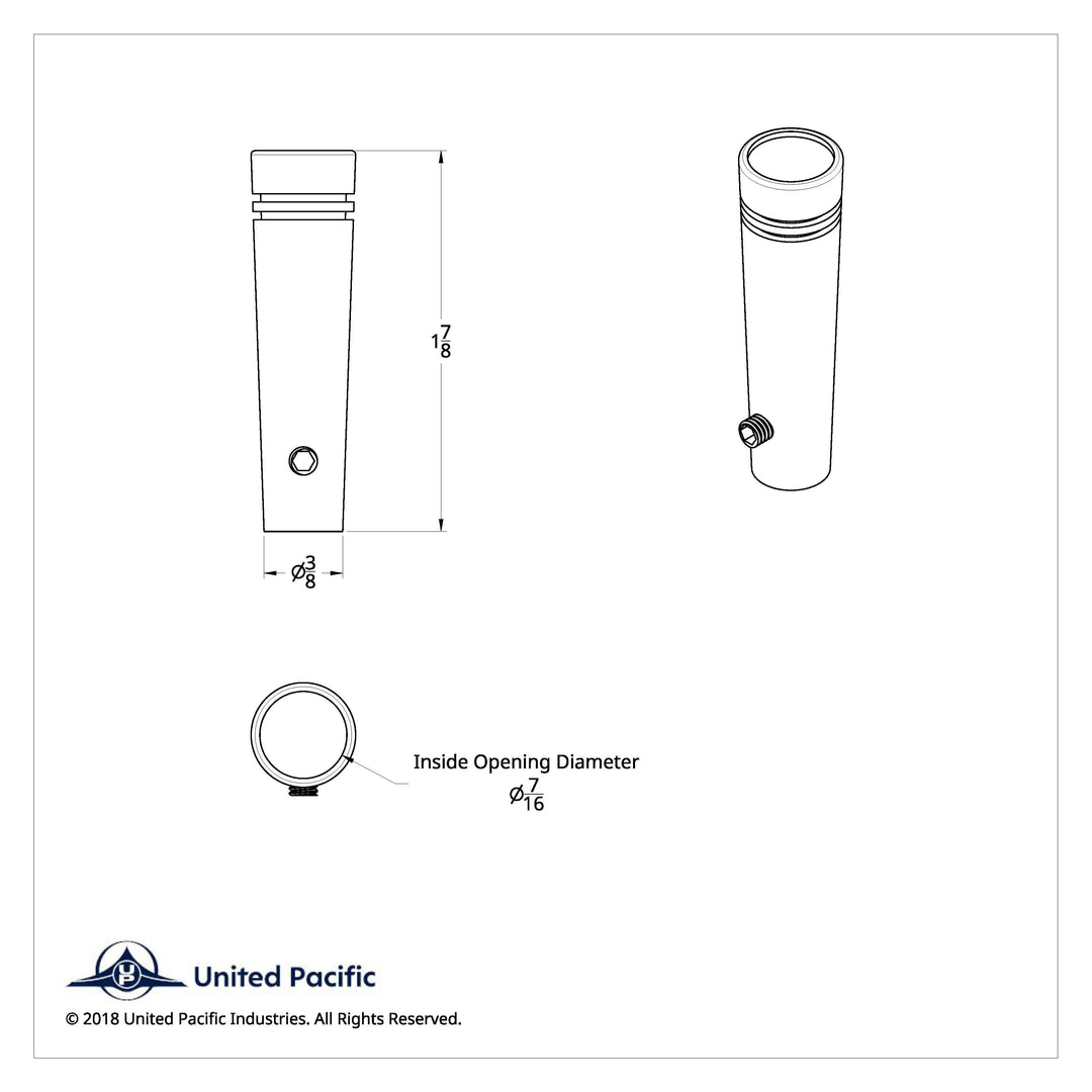 Short Toggle Switch Extension For Peterbilt - Clear Crystal